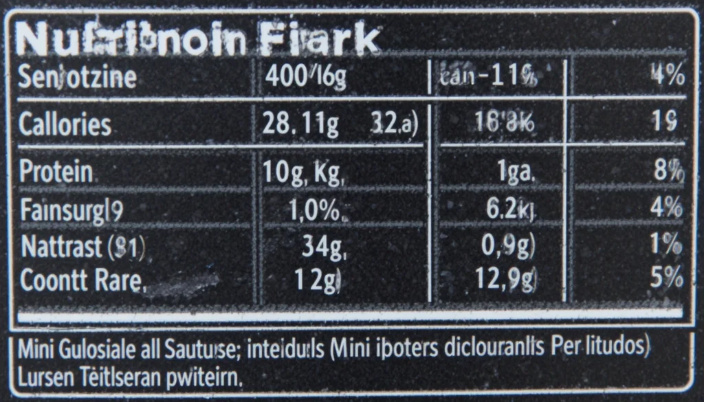 Nutrition facts per serving for Mini Banana Pudding Cheesecakes including calories, fat, protein, and carbs.