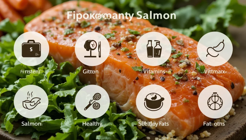 Health benefits of Quick & Healthy Dinner Recipes showing protein, fiber, vitamins, and healthy fats.